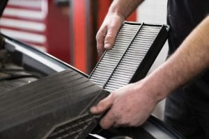 changing an air filter